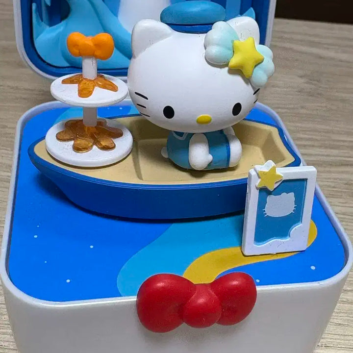 헬로키티 푸드타운 팝마트 피규어