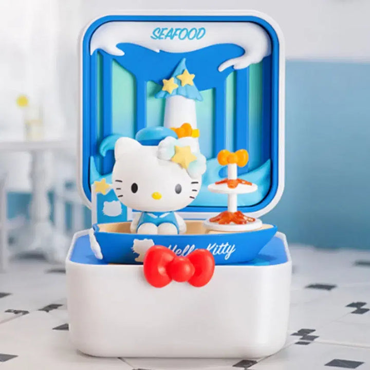 헬로키티 푸드타운 팝마트 피규어