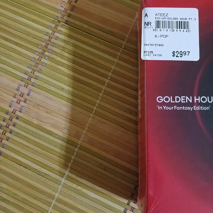 에이티즈 인 유어 판타지 미국 월마트한정판 미개봉앨범