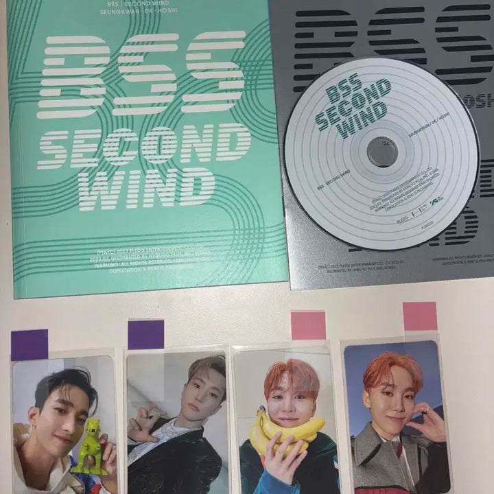 세븐틴 BSS Second Wind 앨범 + 포토카드