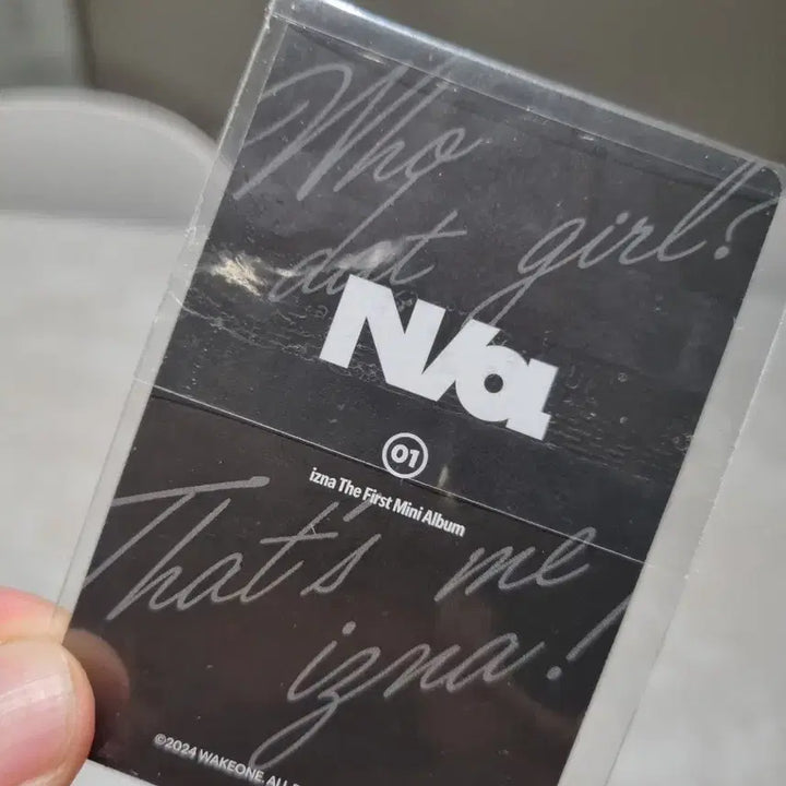 이즈나 마이 친필 싸인포카 판매