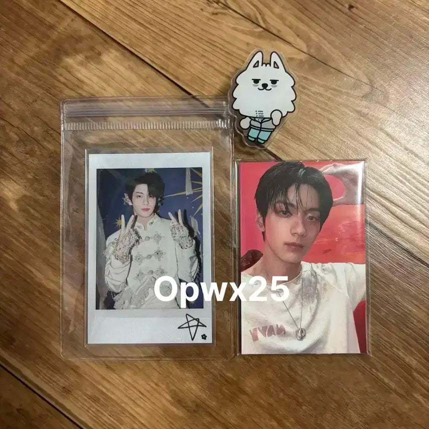 투바투 뷰스 역조공 투게더 공방 포카+수빈 폴라+용멍 아크릴 집게