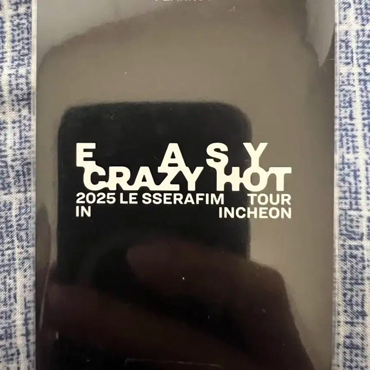 르세라핌 카즈하 콘서트 포카