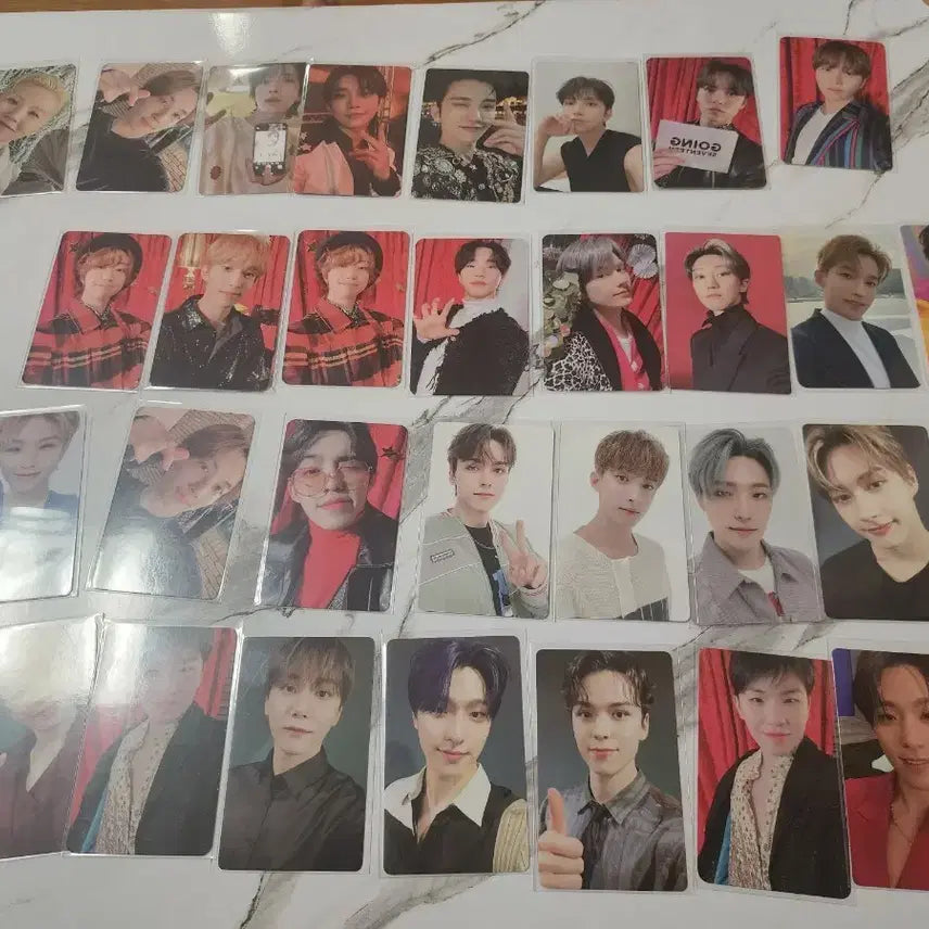 세븐틴 포카 급처!(일괄)