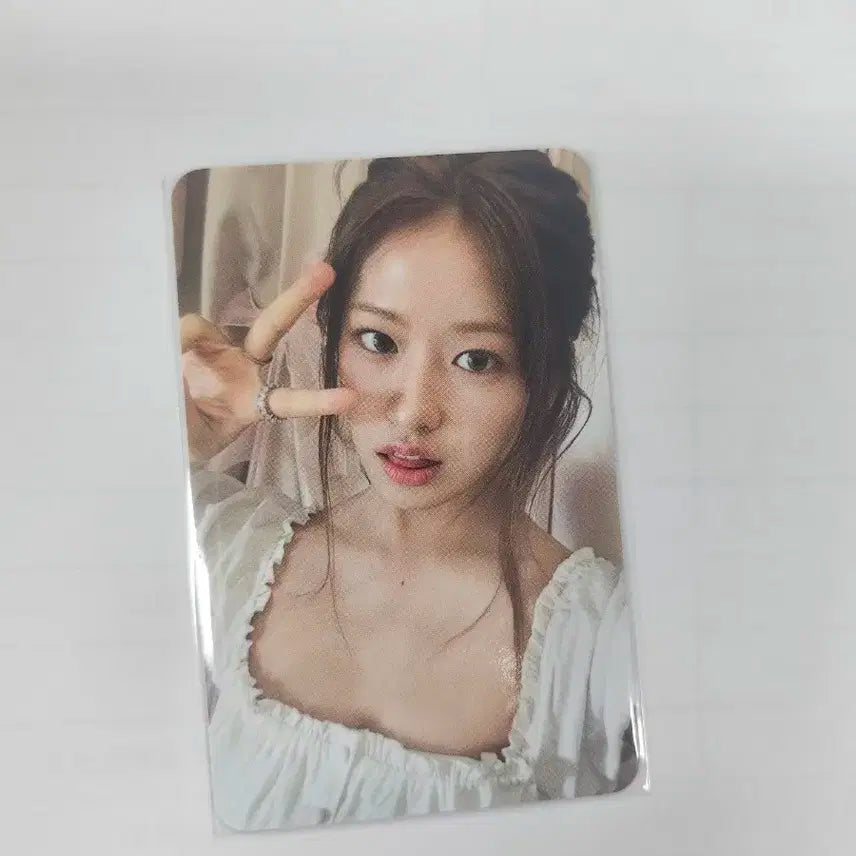 아이브 시크릿 안유진 위드뮤 럭키드로우 럭드 포토카드
