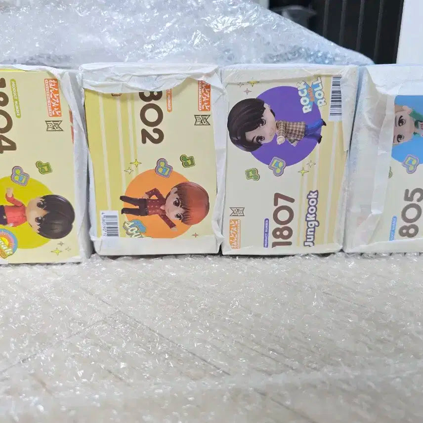 방탄소년단 넨도로이드 미개봉 풀세트