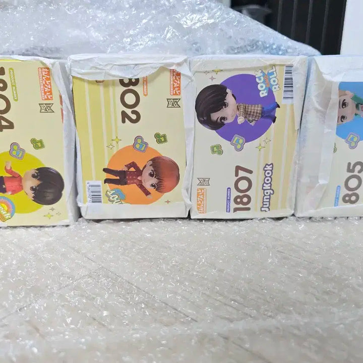 방탄소년단 넨도로이드 미개봉 풀세트