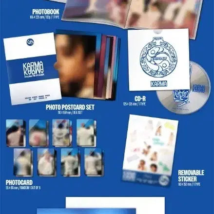 스트레이키즈 4집 Karma 앨범 (Hooray/Ceremonyver.)