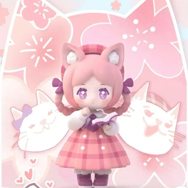 니니즈 러브 아일랜드 2탄 핑크 벚꽃 피규어