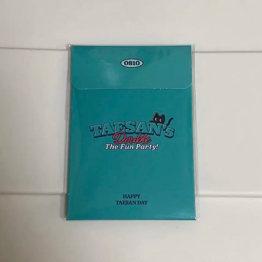 태산 생일 md 포카세트 미개봉
