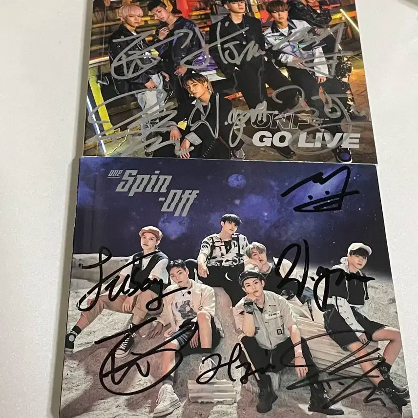 온앤오프 앨범+싸인앨범 전체 일괄