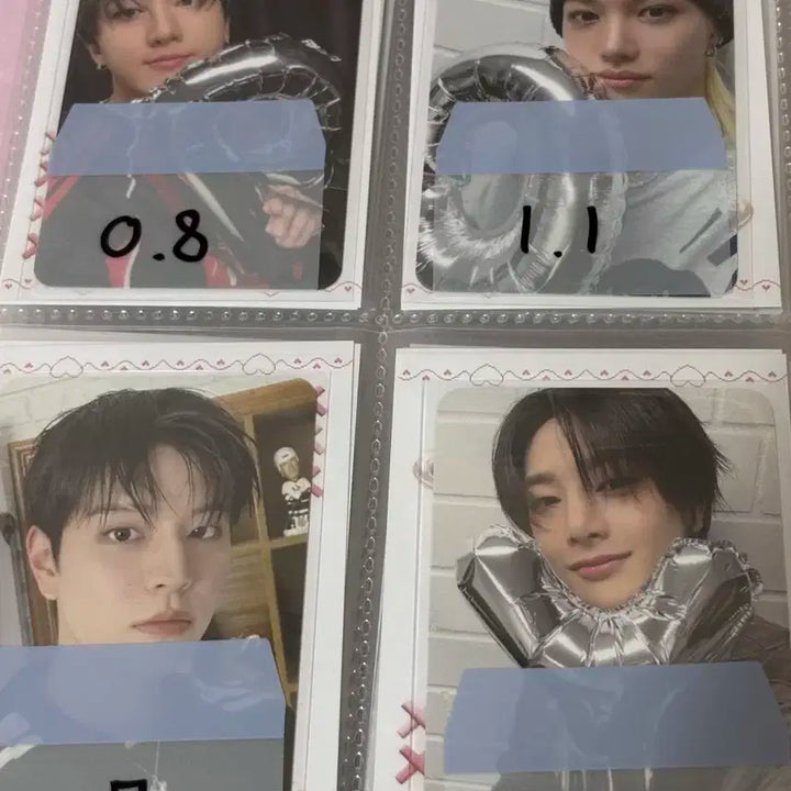 스키즈포카팔아요방찬리노창빈현진한필릭스승민아이엔