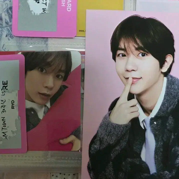 엔시티 위시 료 슴 30주년 포카 + 포츈 + 엽서