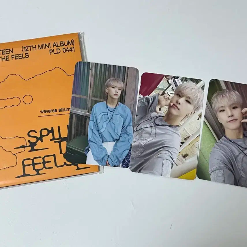 세븐틴 SPILL THE FEELS 위버스반 호시