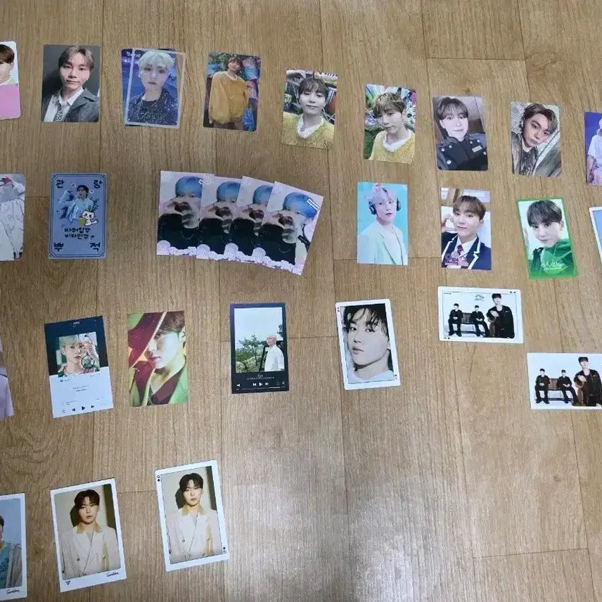 세븐틴 승관 포카(공식/비공식) 30장 일괄판매