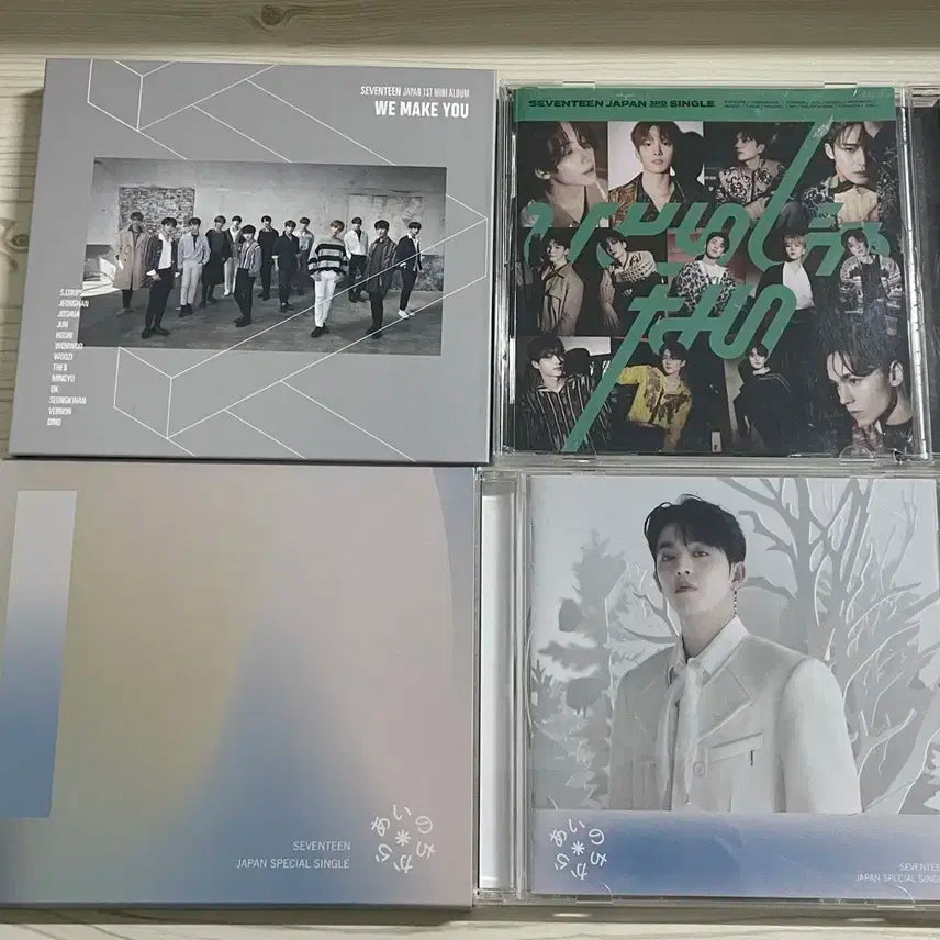 세븐틴 일본 앨범 일괄 양도 (쿱스 카드& 트레카 포함)
