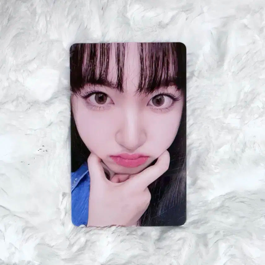 공굿덤)) 아이브 리즈 아이엠 위드뮤 럭키드로우 얼빡 포토카드