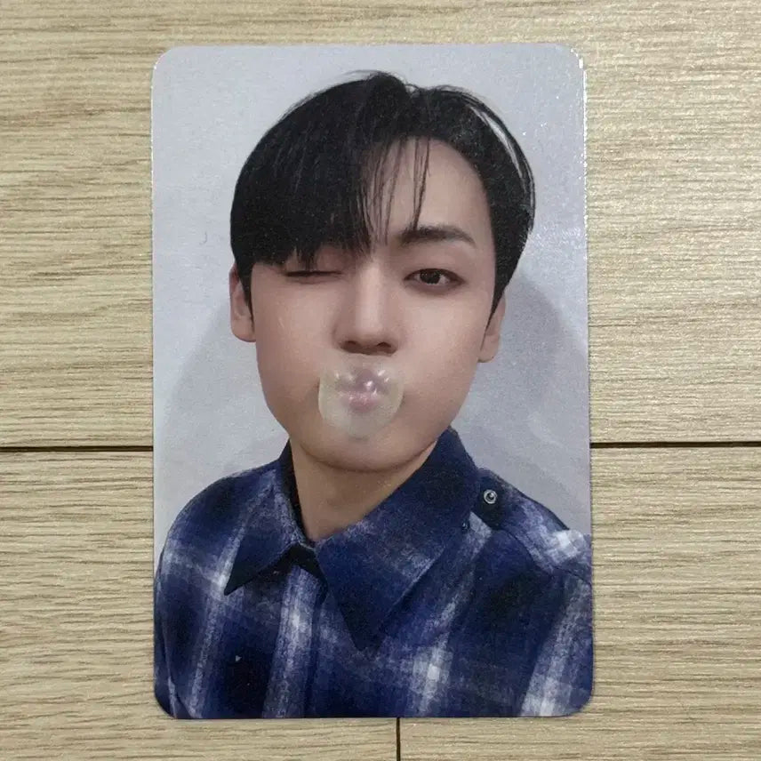 에이스 강유찬 2025 시즌그리팅 시그 메이크스타 미공포 특전 포카