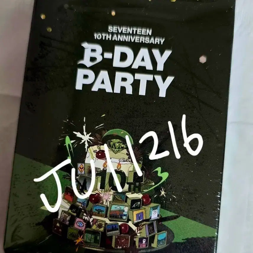 세븐틴 10주년 B-DAY PARTY 잠수교 스탬프투어 포토카드세트