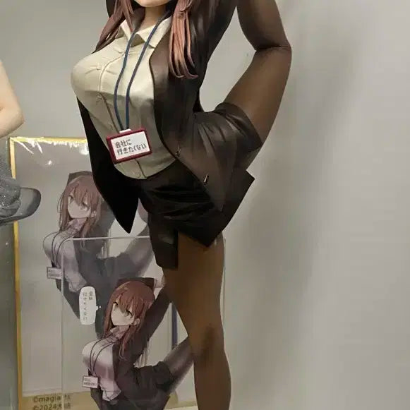 의외로 몸이 유연한 회사 가기 싫은 OL짱 피규어