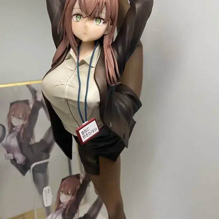 의외로 몸이 유연한 회사 가기 싫은 OL짱 피규어