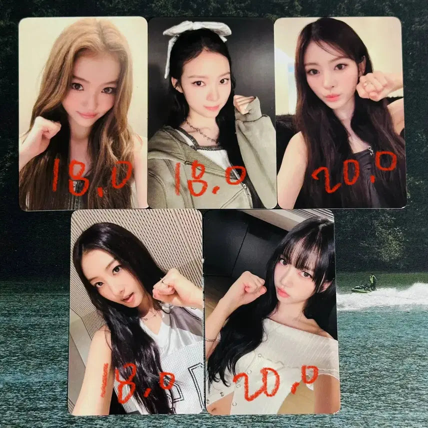 미야오 MEOVV 2025 아육대 ISAC 특전 포토카드 세트 양도