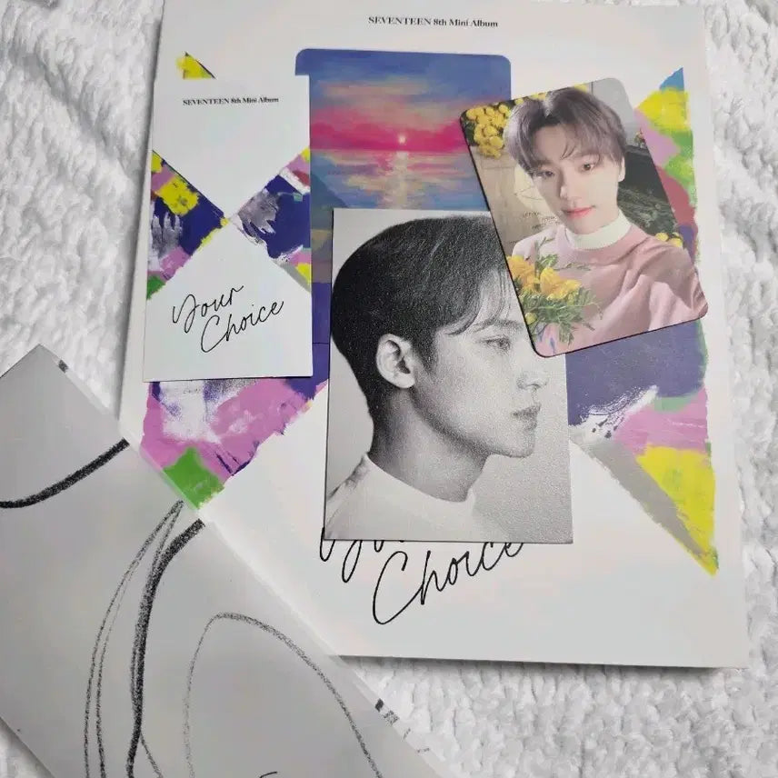 세븐틴 Your Choice 앨범 + 포토카드 디노 민규 그대로