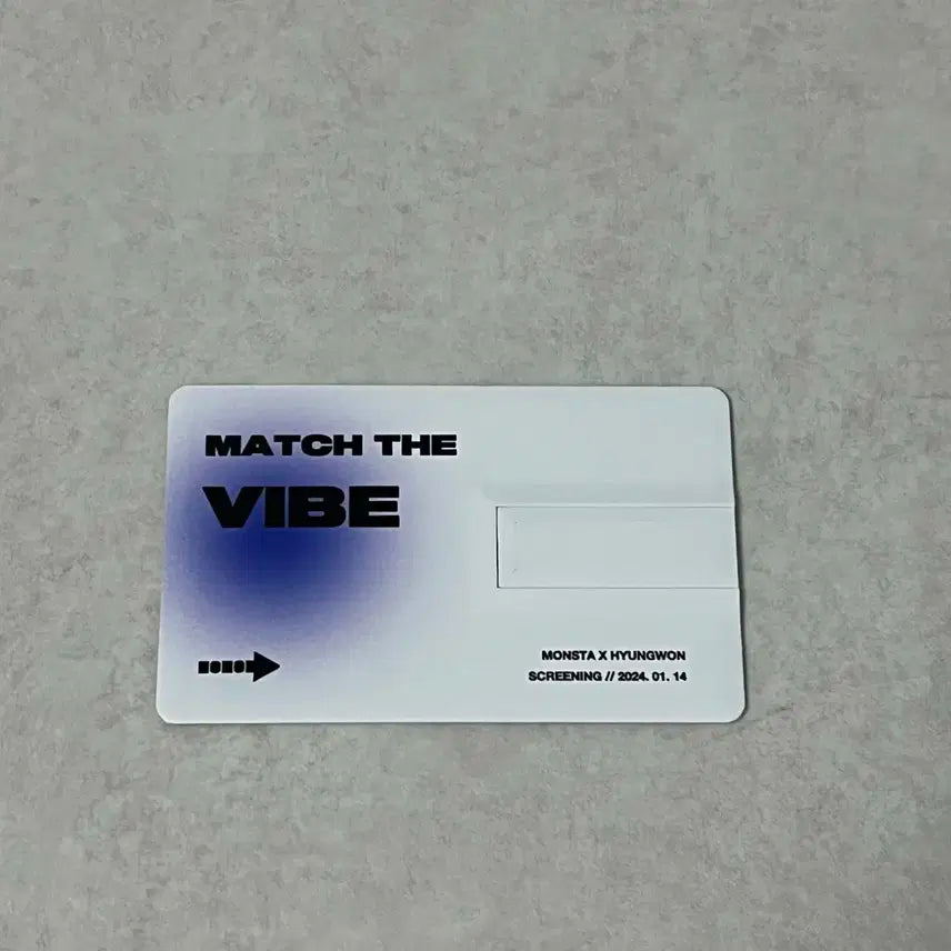 몬스타엑스 형원 비공식 영상회 usb 팝니다