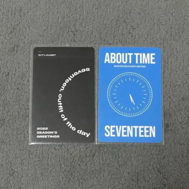 세븐틴 정한 시즌그리팅 포카 일괄