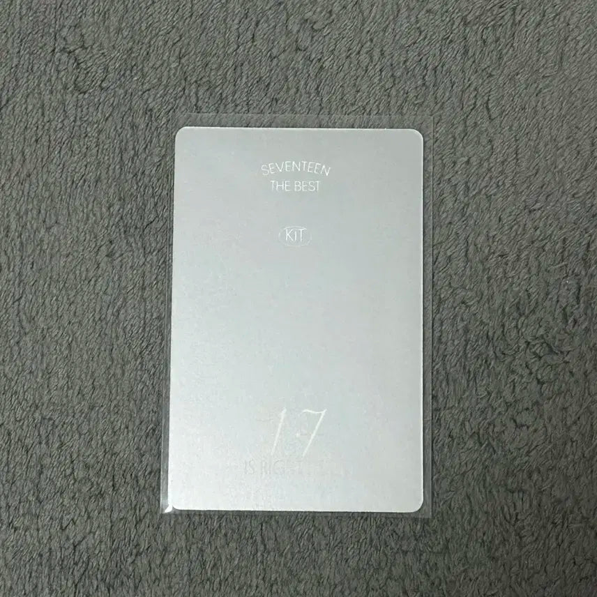 세븐틴 준 17 right here 마에스트로 키트 포카