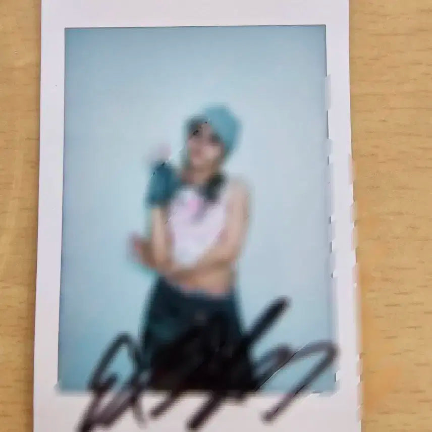 케플러 버블껌 싸인폴라로이드 히카루