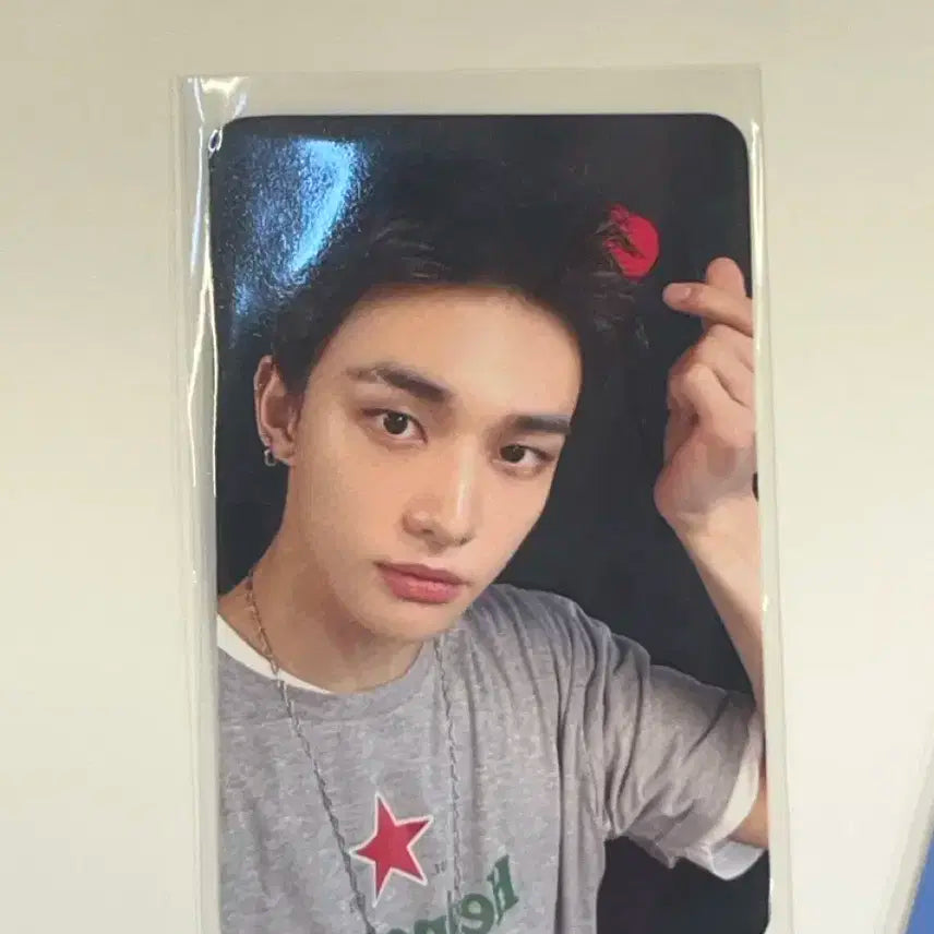 럭드 럭키드로우 현진 +빼빼로 포장지 현진 스트레이키즈 스키즈 팝업