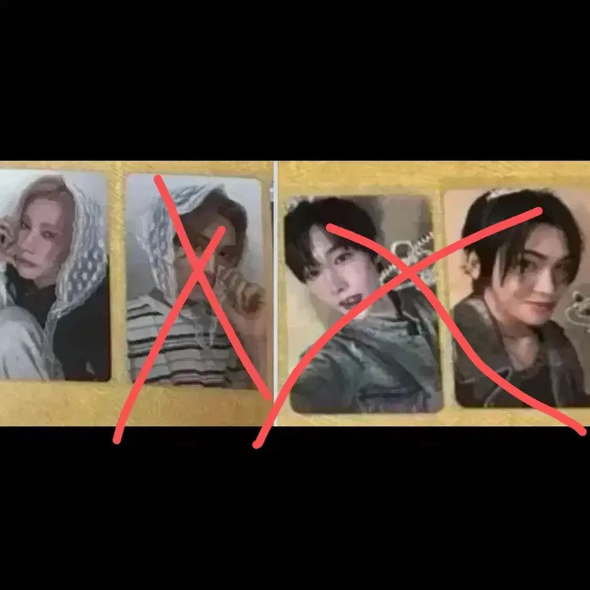 엑스러브 김진형 천관루이 포토카드
