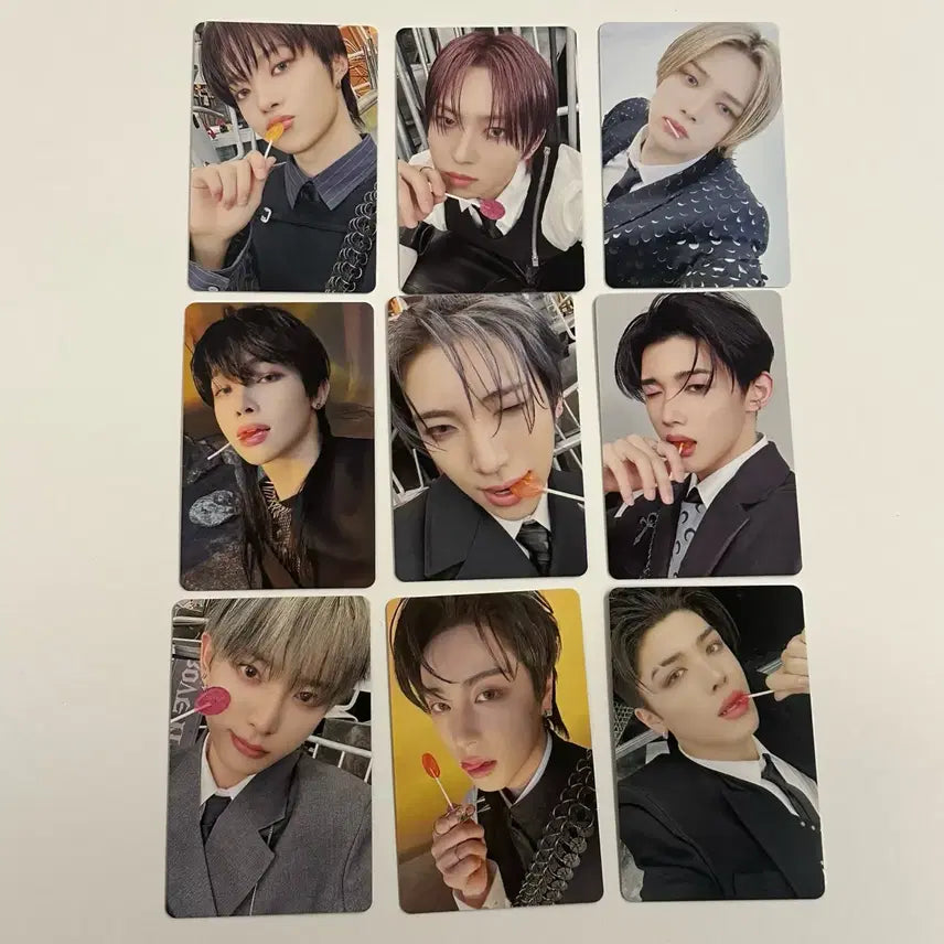 앤팀 사탕포카 고인블라인드 위버스재팬 9종 세트