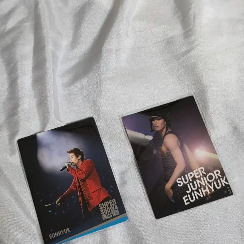 슈퍼주니어 은혁 공식 포토카드 2장 일괄