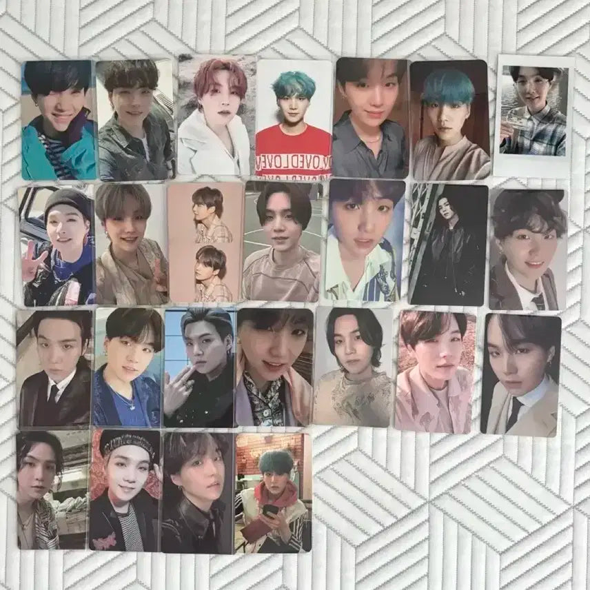 방탄소년단 슈가 민윤기 포토카드 일괄