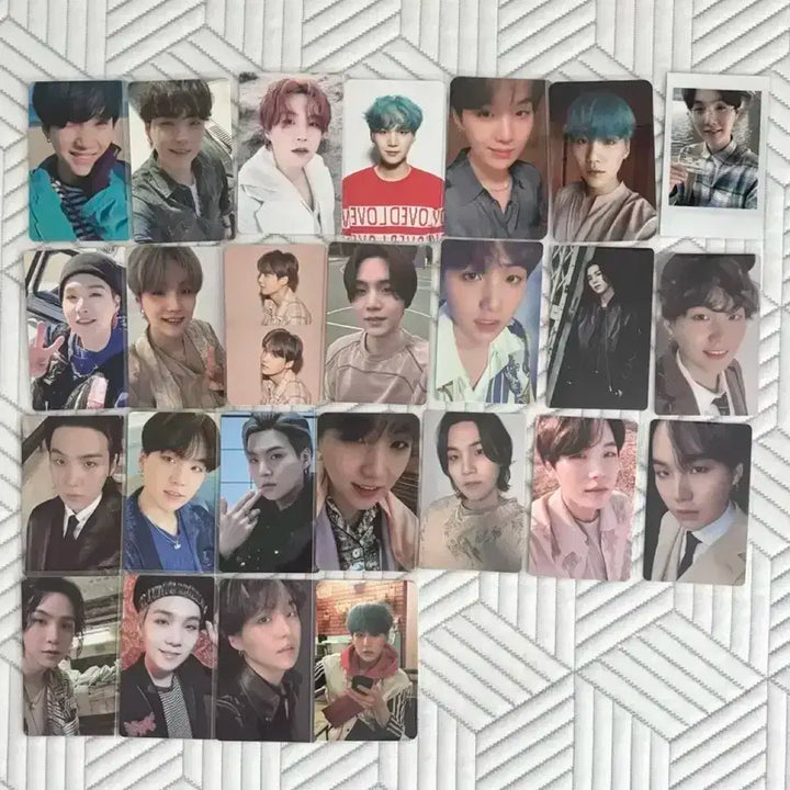 방탄소년단 슈가 민윤기 포토카드 일괄