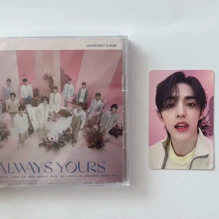 세븐틴 always yours 통상반 에스쿱스 포카 양도 일본 앨범 포카