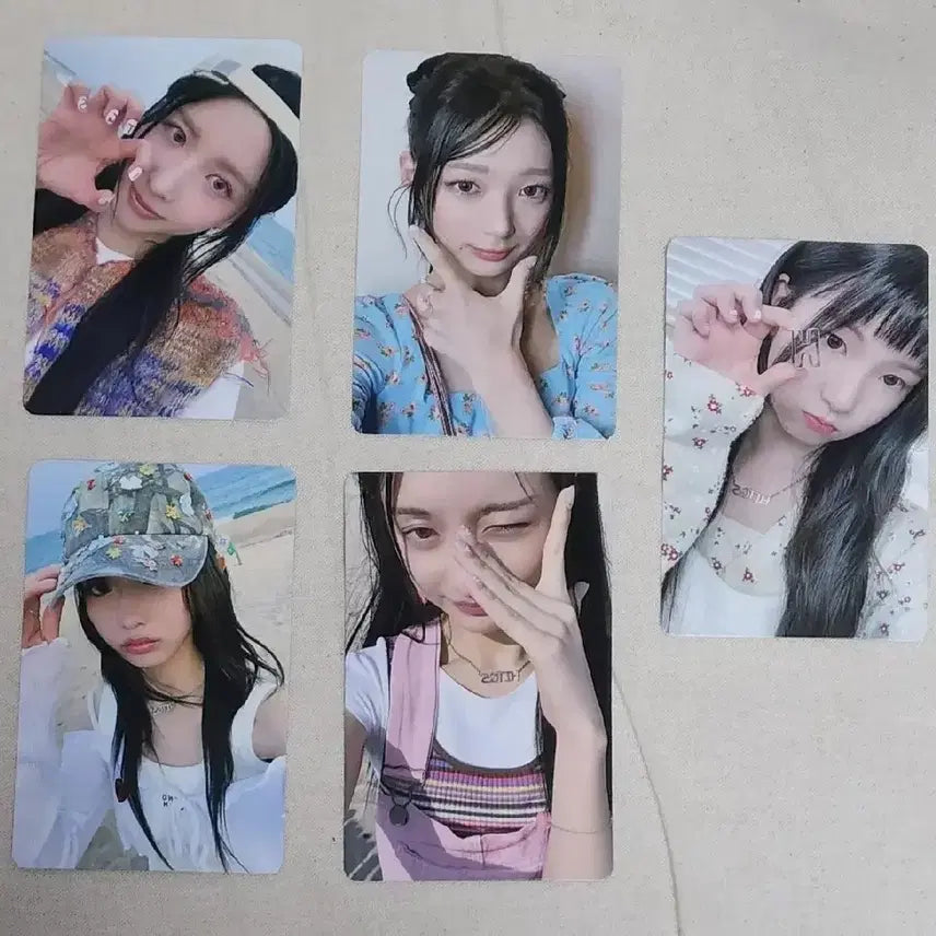 hitgs 힛지스 앨범 포카 5종 일괄