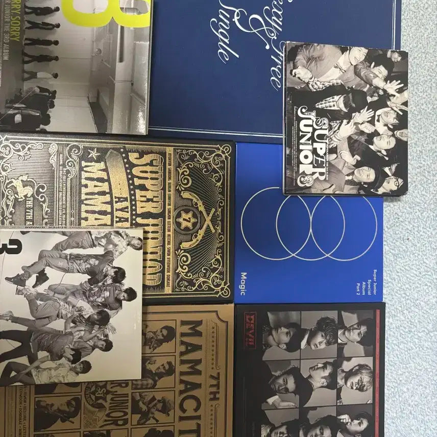 슈퍼주니어 앨범 (일괄
