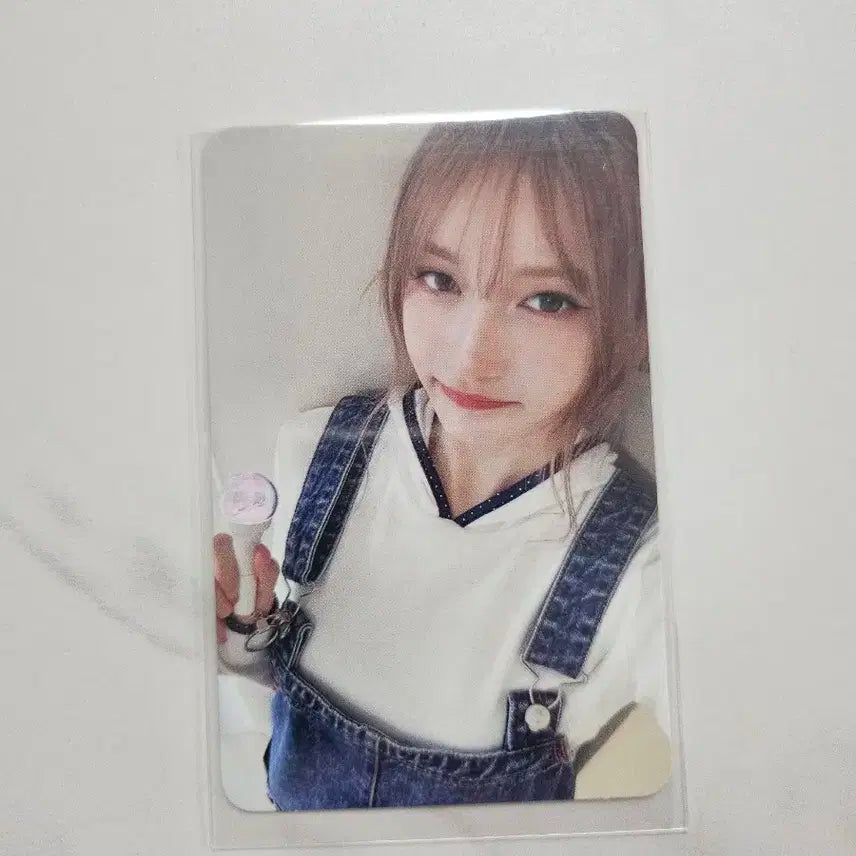 아이브 이서 팬콘서트 다이브존 멜빵 포토카드