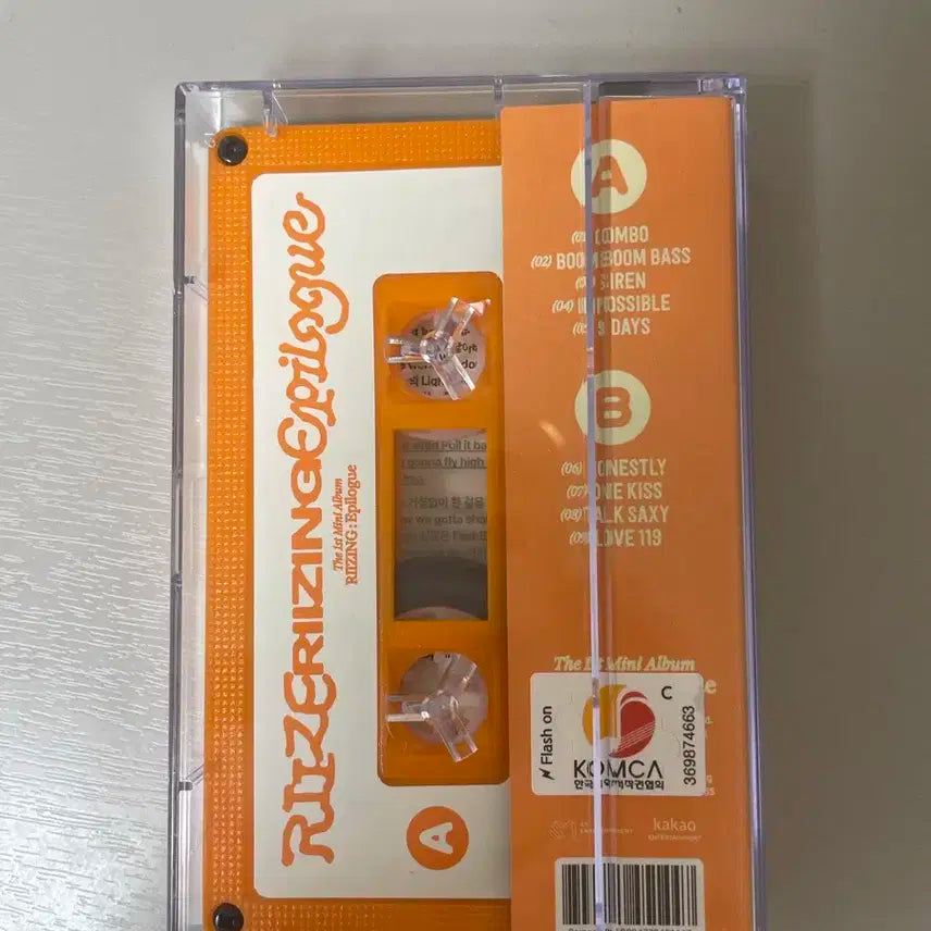 라이즈 카세트테이프 앨범