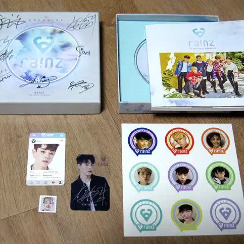 레인즈 (Rainz) 친필싸인 CD - 미니앨범 1집 : Sunshine