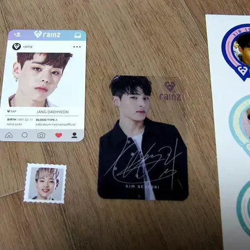 레인즈 (Rainz) 친필싸인 CD - 미니앨범 1집 : Sunshine