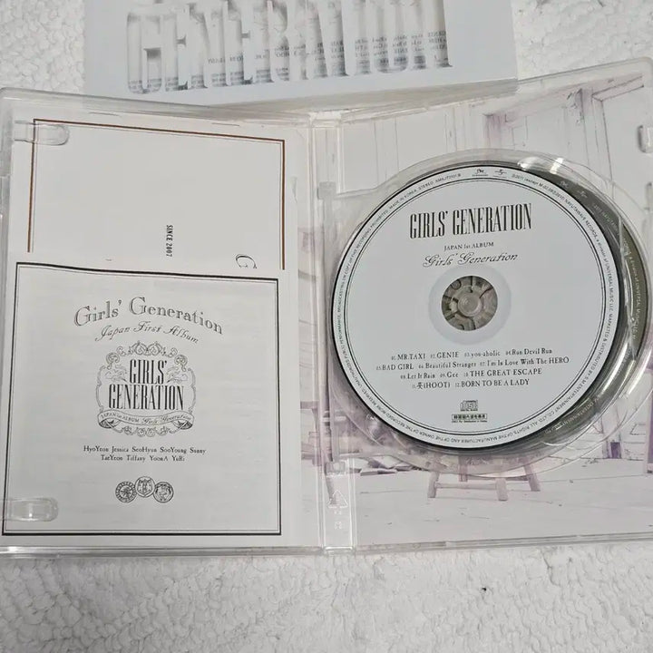 소녀시대 일본 정규 1집 앨범
