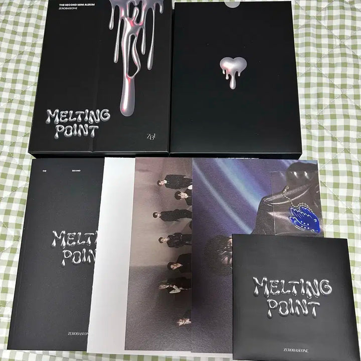 제로베이스원 Melting Point 앨범 풀구성 일괄 ( 포카제외 )