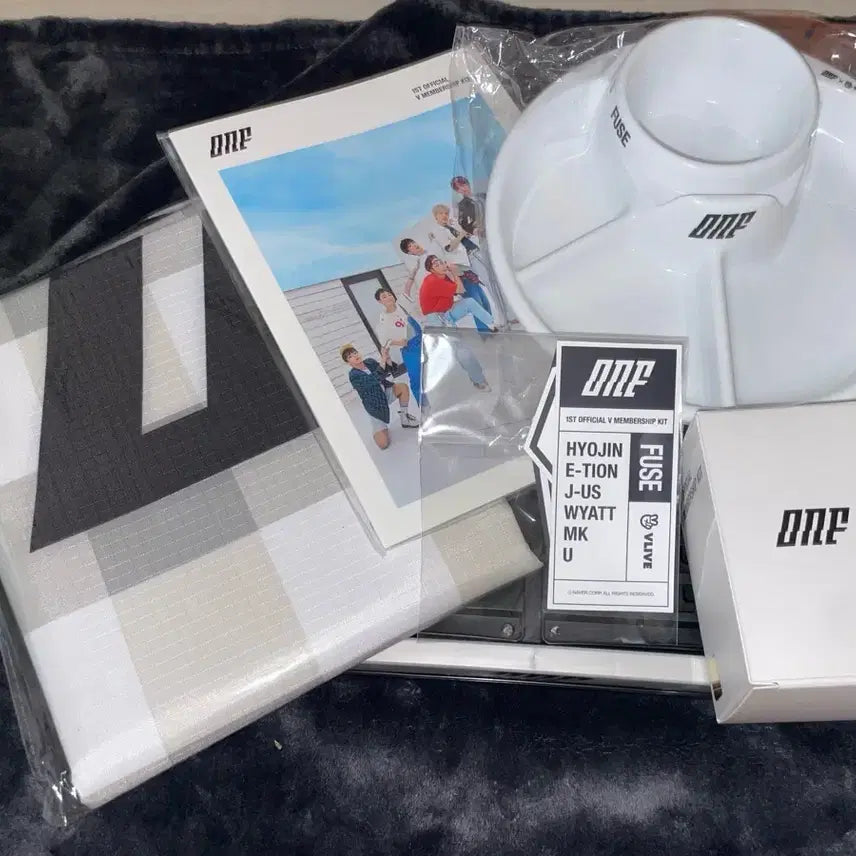 온앤오프 퓨즈 1기 멤버쉽 키트
