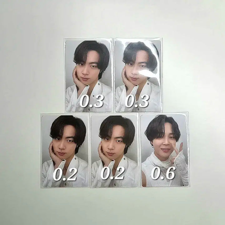 방탄bts 퍼투댄 앨범 포카 /진지민