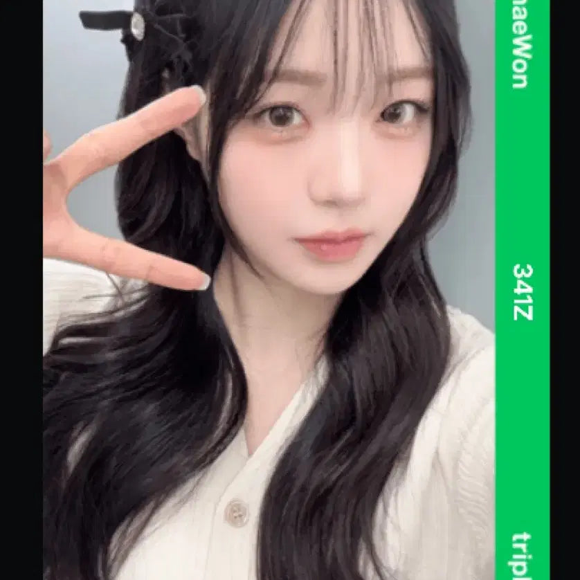 트리플에스 김채원 오브젝트 판매