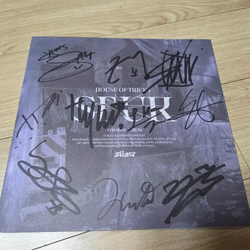 BUNJANG] xikers Ateez's younger sibling genuine sign non